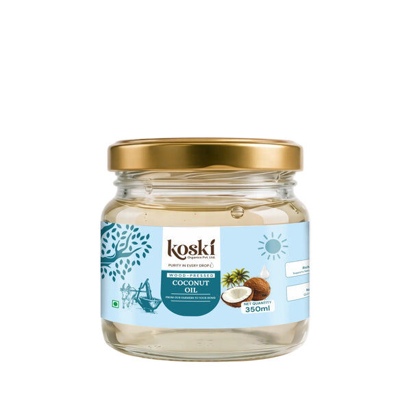 Buy Extra virgin Coconut Oil online | 100% Pure & Lab-Verified | Koski Organics