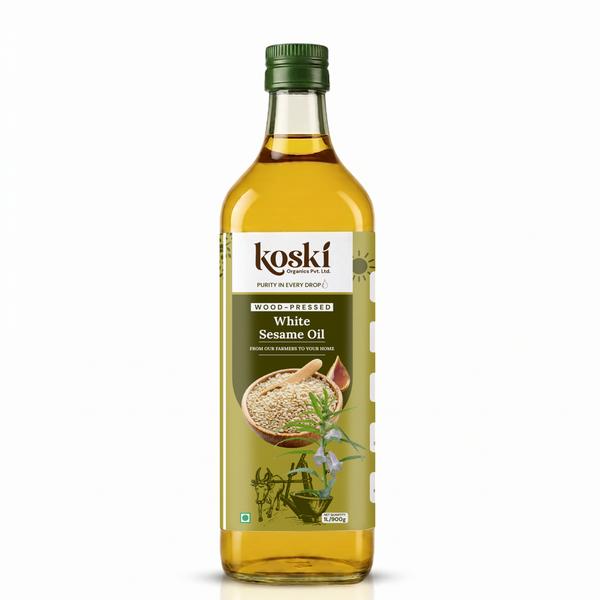Buy 100% pure wood Pressed Sesame Oil online | cold Pressed Til Oil